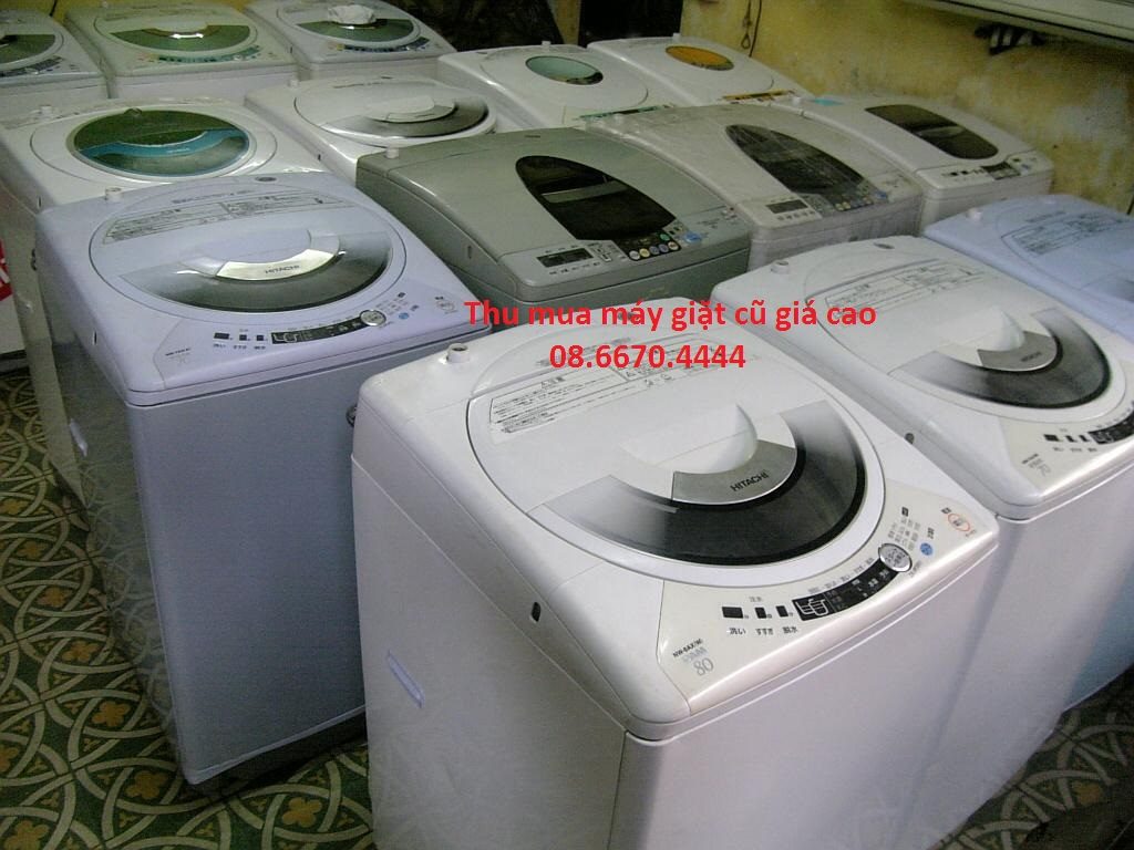 Thu mua máy giặt cũ giá cao