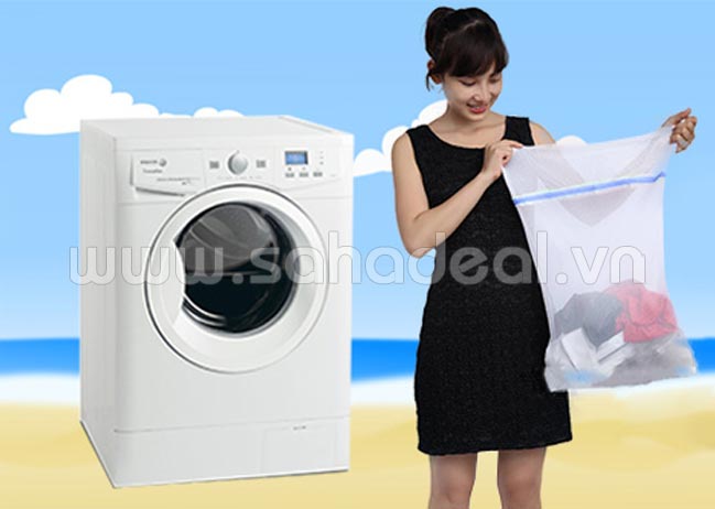 Cách sử dụng túi giặt cho máy